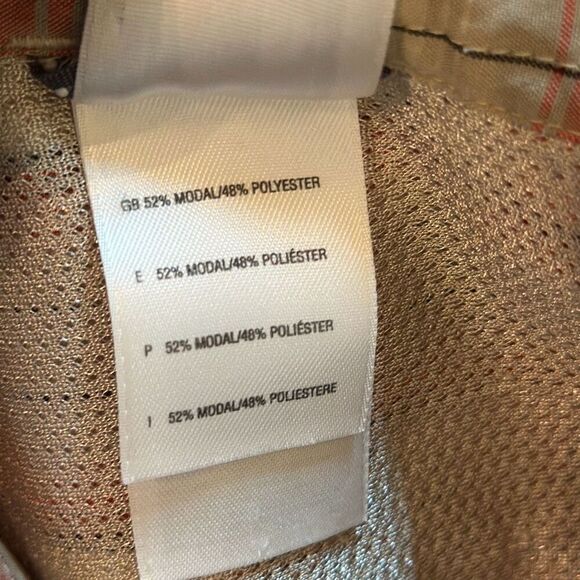 North Face Men’s Red Plaid Short Sleeve Button Down Shirt size L Large - Picture 7 of 8